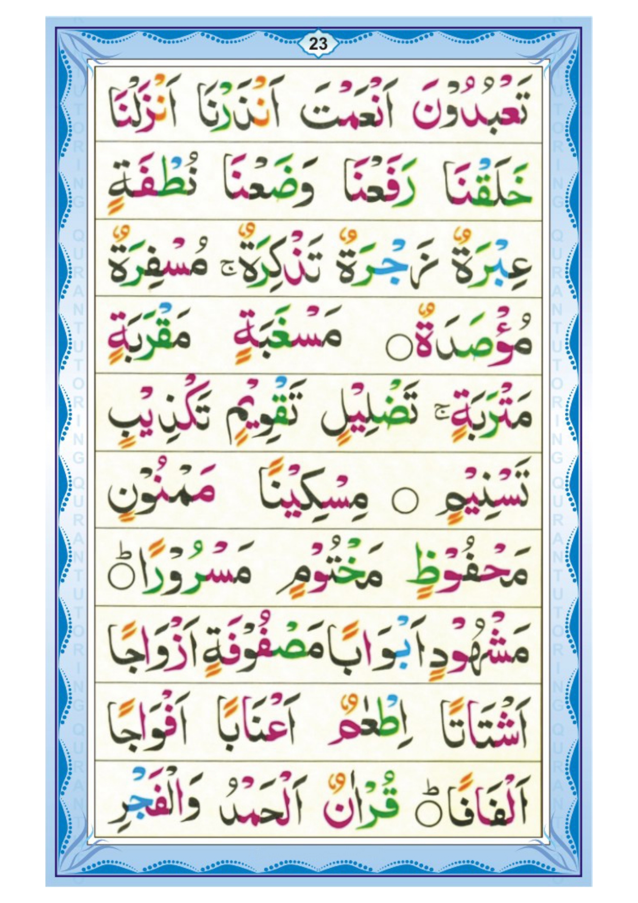 Norani Qaida English - Page 23