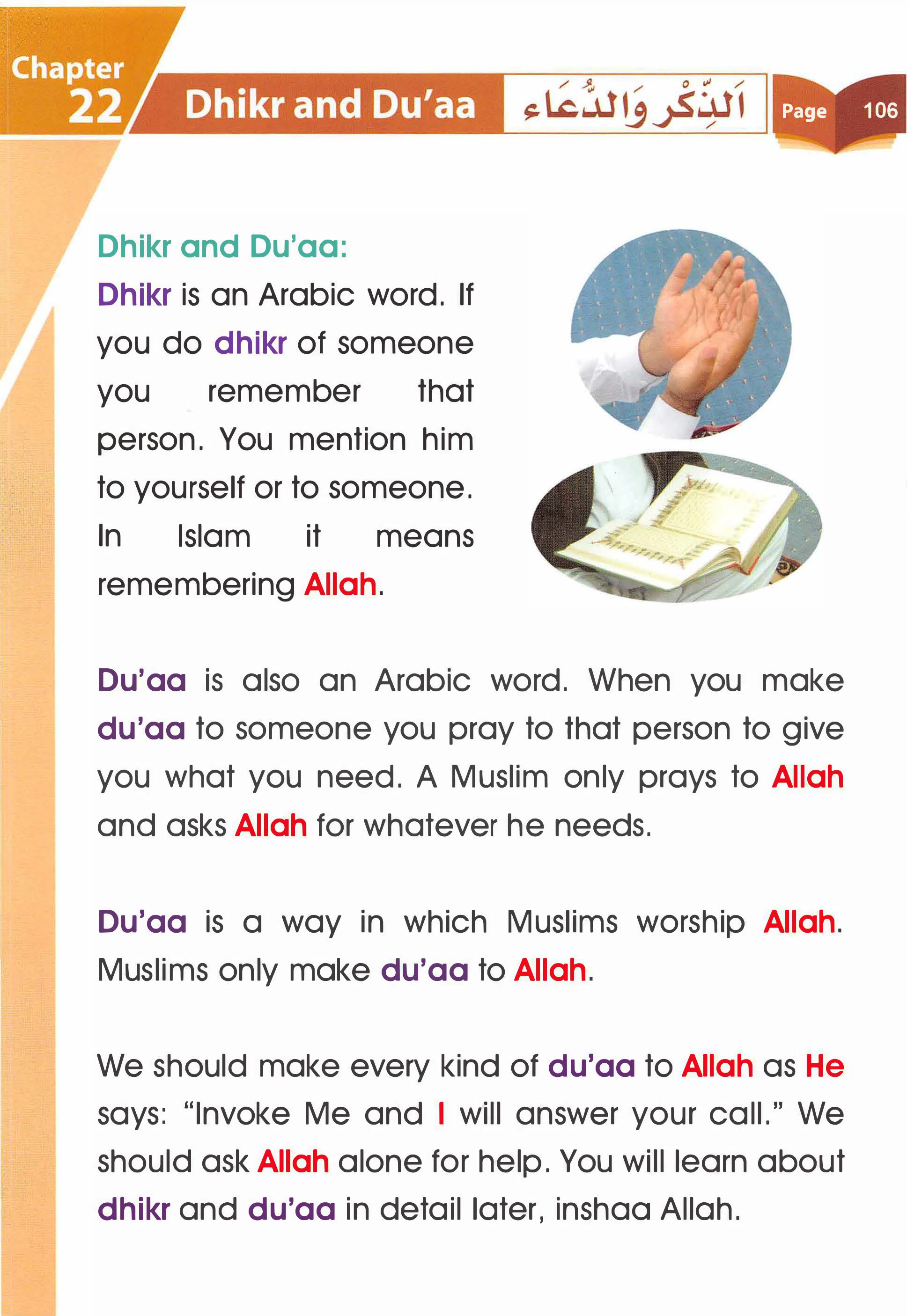 Islamic Studies Grade 01 - Page 101