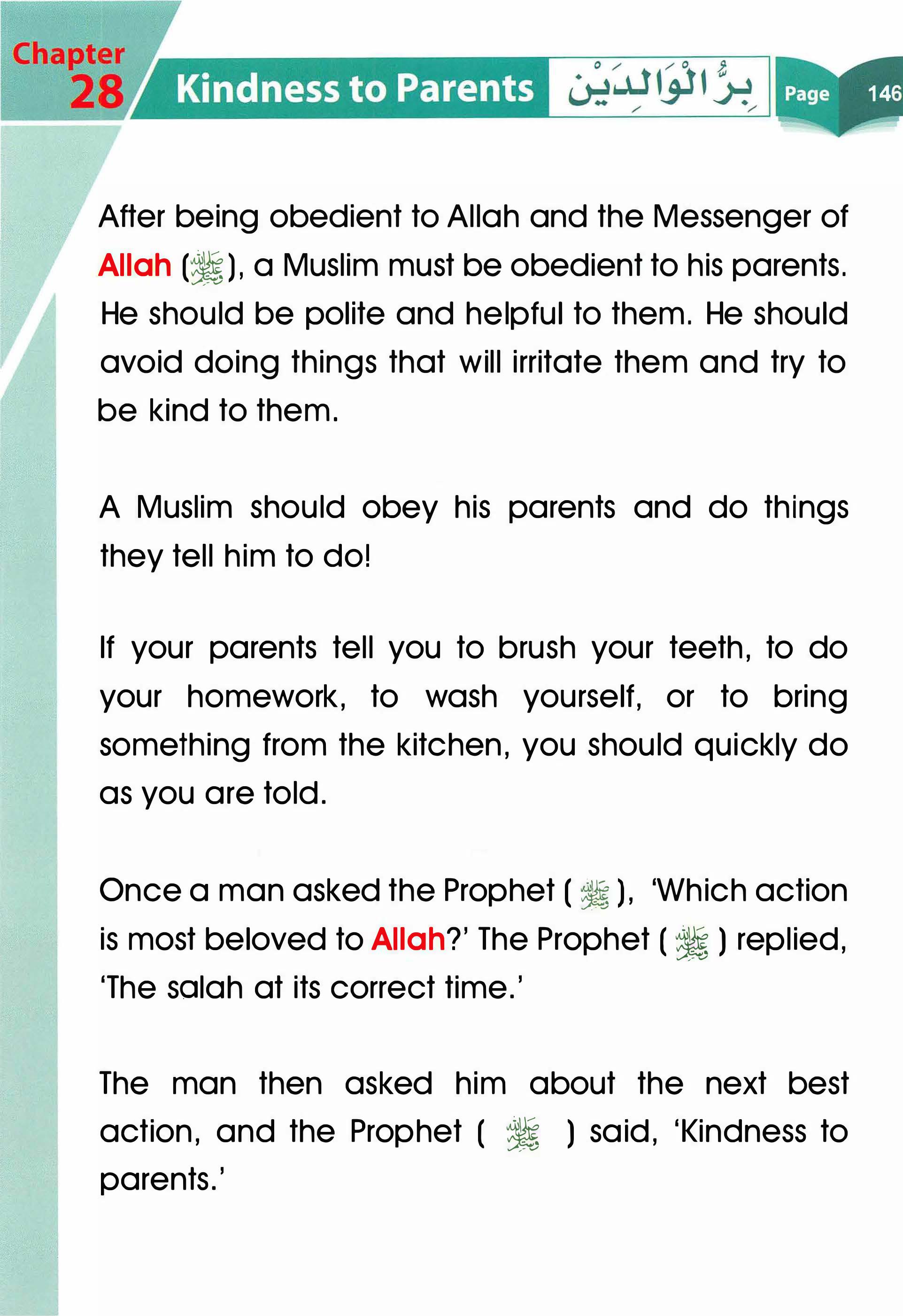 Islamic Studies Grade 01 - Page 141